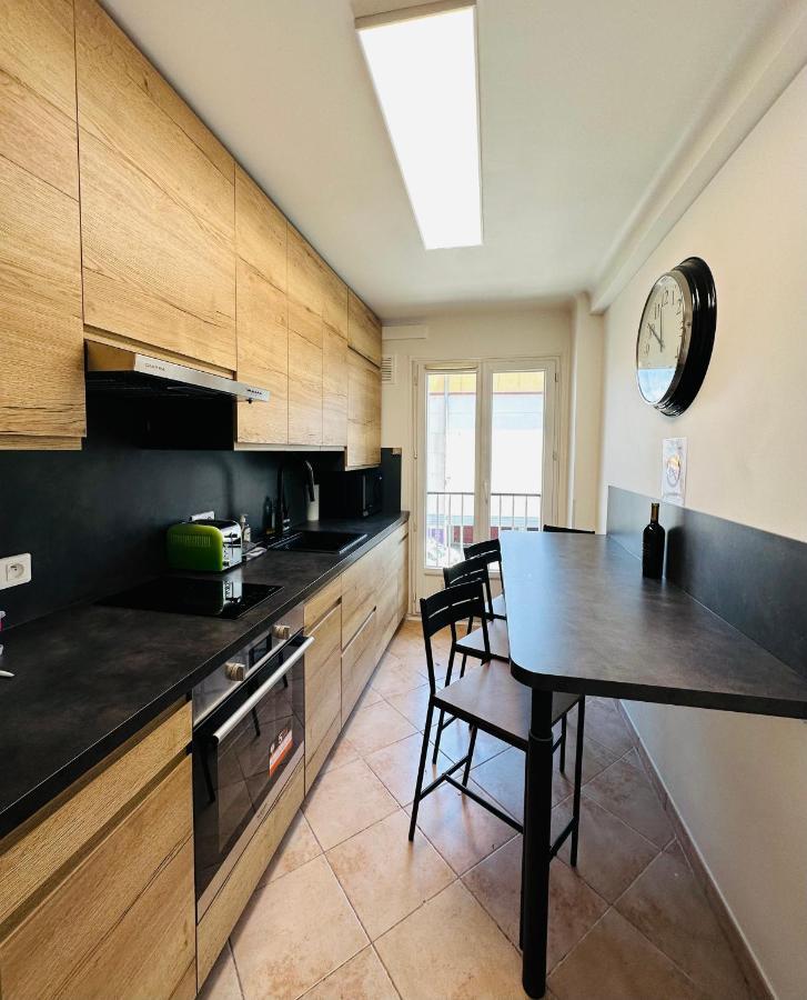 The Nice - 3 Rooms, 3Air Cond, 3Tv, 3Fans, 2 Wc, Wifi Everywhere 5Min Aeroport, Train, Beach, 1Min Tram, 15 Min Centre, Port, Parking Possible Eksteriør billede