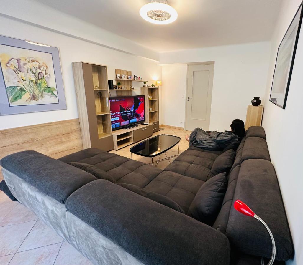 The Nice - 3 Rooms, 3Air Cond, 3Tv, 3Fans, 2 Wc, Wifi Everywhere 5Min Aeroport, Train, Beach, 1Min Tram, 15 Min Centre, Port, Parking Possible Eksteriør billede