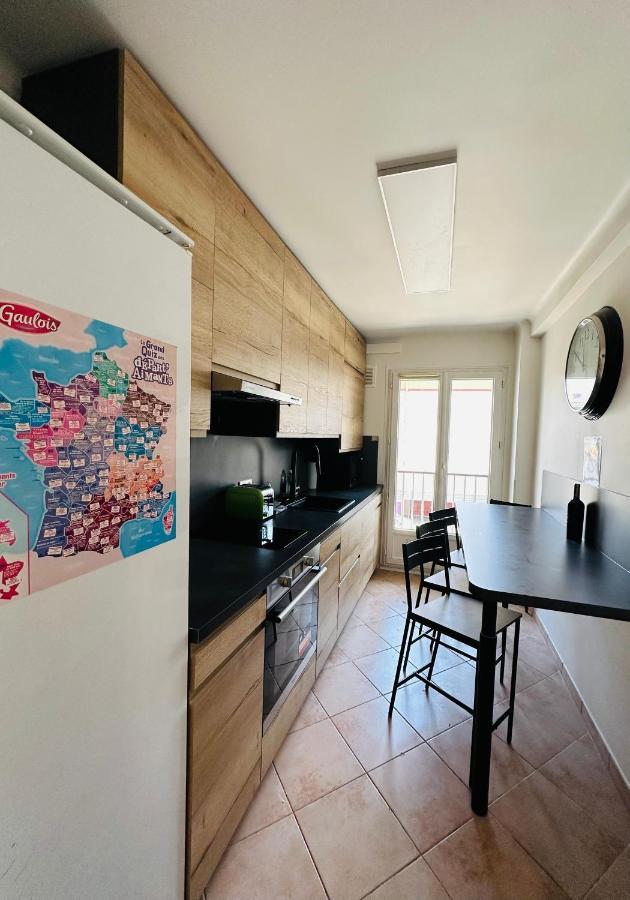 The Nice - 3 Rooms, 3Air Cond, 3Tv, 3Fans, 2 Wc, Wifi Everywhere 5Min Aeroport, Train, Beach, 1Min Tram, 15 Min Centre, Port, Parking Possible Eksteriør billede